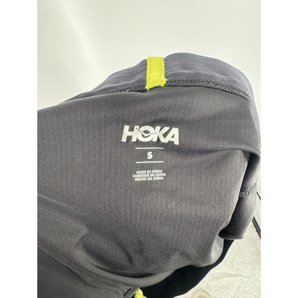 Hoka One One Running Shorts Womens Small Lined Drawstring Waist Athletic Black